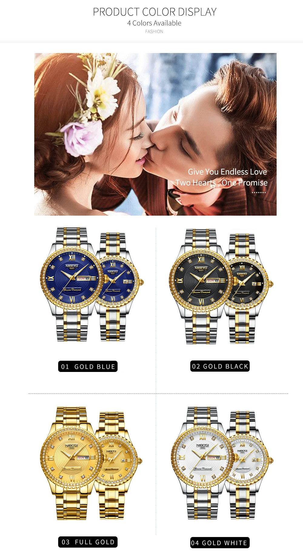 NIBOSI, часы для влюбленных, Relogio Feminino, мужские часы, лучший бренд, роскошные женские часы, золотые, кварцевые, подарок, часы для дам, платье, наручные часы