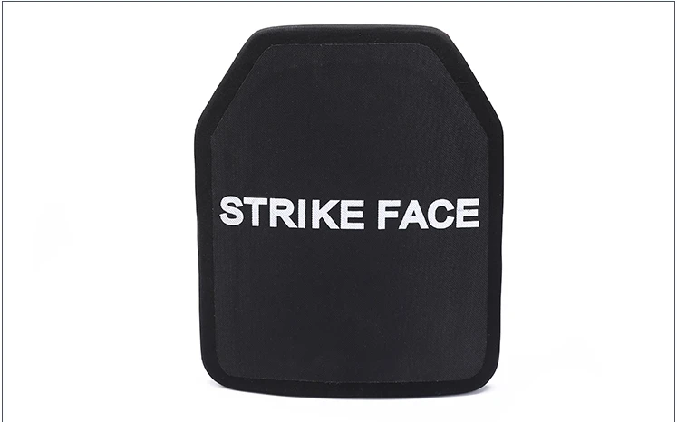 Composite ceramic bullet-proof insert plate steel tactical vest bullet-proof backcoat with built-in breast insert plate core pla