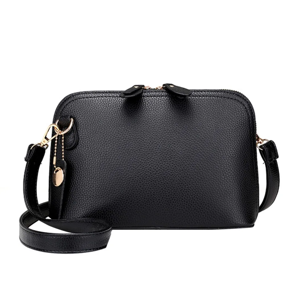 

2019 New Fashion Small Shell Shoulder Bag Women Messenger Bag Hot Sale PU LeatherLadies Crossbody Messenger Bolsa Feminina