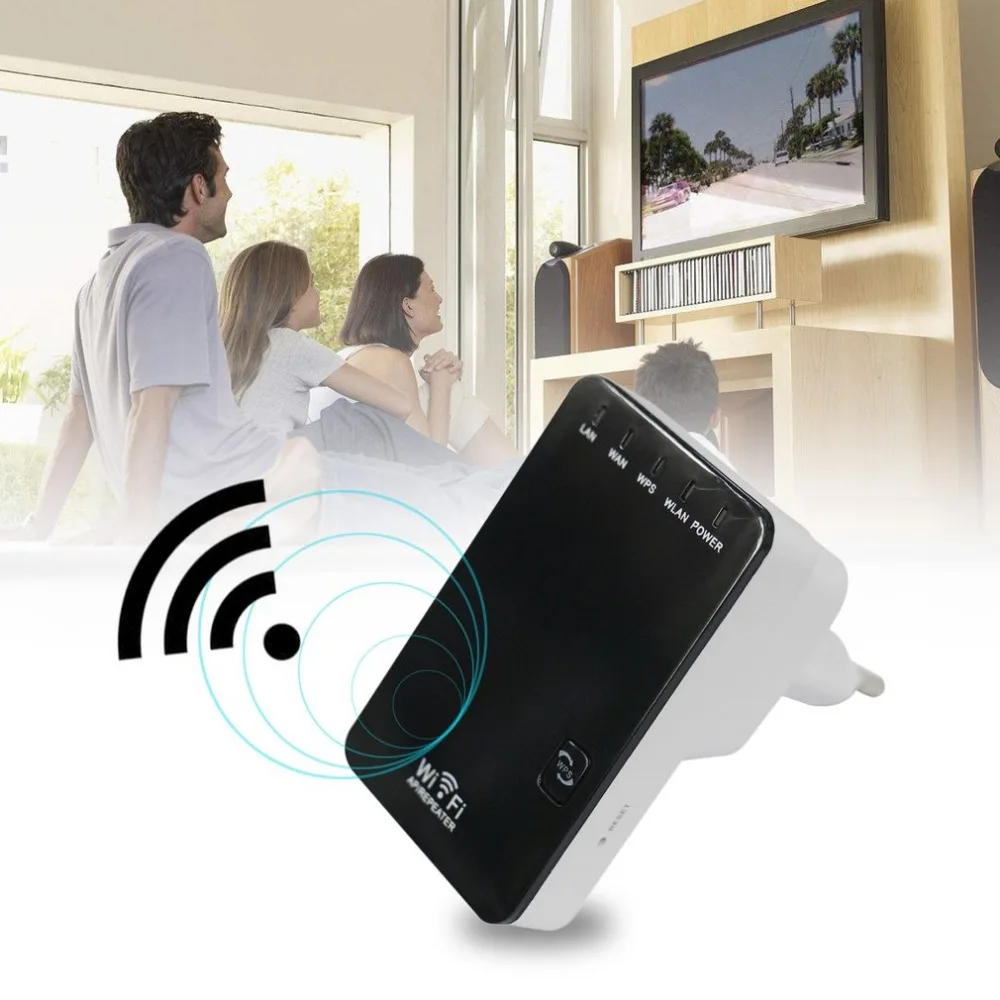 

Wholesale 1set Wifi Repeater 300Mbps Wireless-N Mini Router Extender Booster Amplifier Drop Shipping