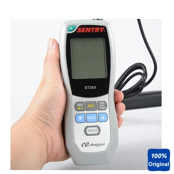 

ST303 Handheld Carbon Dioxide CO2 Detector Analyzer 0-9999PPM Humidity Temperature Meter Tester 3in1 USB Data Logger