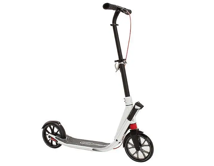 FREE SHIPPING! OXELO Town 9 EF White Kick Scooter Kick board Easy Brake  Folding Trolley Adult|adult jumpsuit|trolley bagstrolley travel - AliExpress