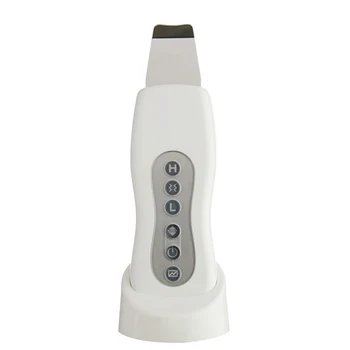 

Hot sale massage Ultrasonic Face Cleaner Skin Scrubber Ultrasound Vibration Massager Ultrasound Peeling Clean Tone Lift Scrubber