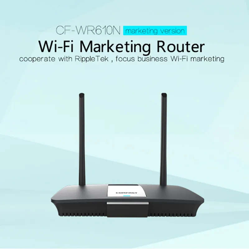 

COMFAST 300Mbps WiFi Wireless Router AR9341 Wi-Fi Rrouter CF-WR610N Home Network Access Point RJ45 12dBi Antenna wi fi Router