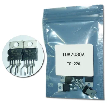 

50PCS TDA2030 TO220 TDA2030A TO220-5 linear audio amplifier / PA / short-circuit and thermal protection IC chip