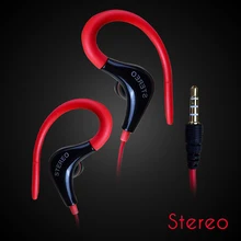 Fonge Sport Earphones Headset Stereo Headphones Handsfree With Mic 3.5mm Earbuds for All Mobile Phone Free Shipping