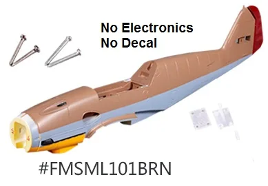 

Fuselage for FMS Model 1400mm BF 109 RC Warbird FMS046