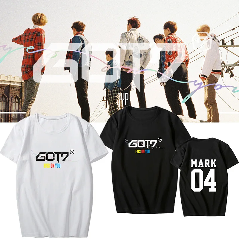 Футболка с короткими рукавами GOT7 Jackson Album EYES ON YOU JN615 |