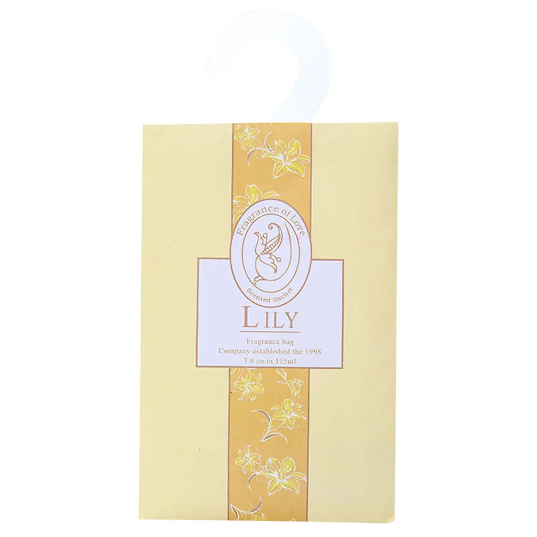 1 шт., парфюмерное саше, сумка для ароматерапии, посылка, принадлежности для гардероба, натуральный запах, ладан, гардероб саше, сумка для ароматерапии - Аромат: Лилия