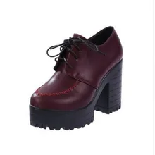 BELIEBTE damen pumpen! Neue frühling der frauen schuhe high heels einzigen schuhe starke ferse plattform schuhe schwarz hohe schuhe mit hohen absätzen