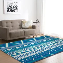 Creative Europe Geometric Print Modern Carpets for Livingroom Bedroom Kids Play Mat Bedside Large Floormat tapete Home Decor