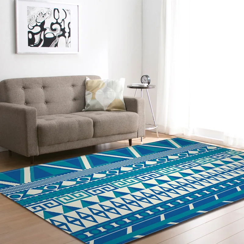 

Creative Europe Geometric Print Modern Carpets for Livingroom Bedroom Kids Play Mat Bedside Large Floormat tapete Home Decor