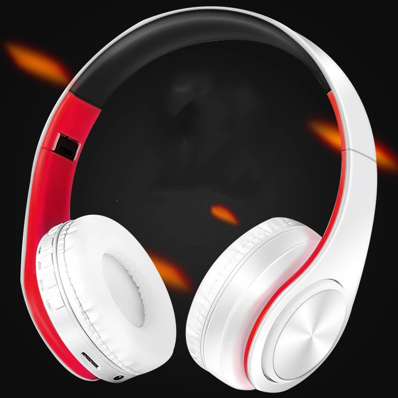 Беспроводные Bluetooth наушники супер бас стерео HiFi спортивные с микрофоном
