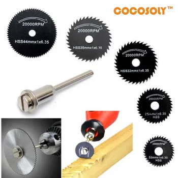 

Mini HSS Rotary Tool Circular Saw Blades For Dremel Metal Rotary Cutter Power Tool Set