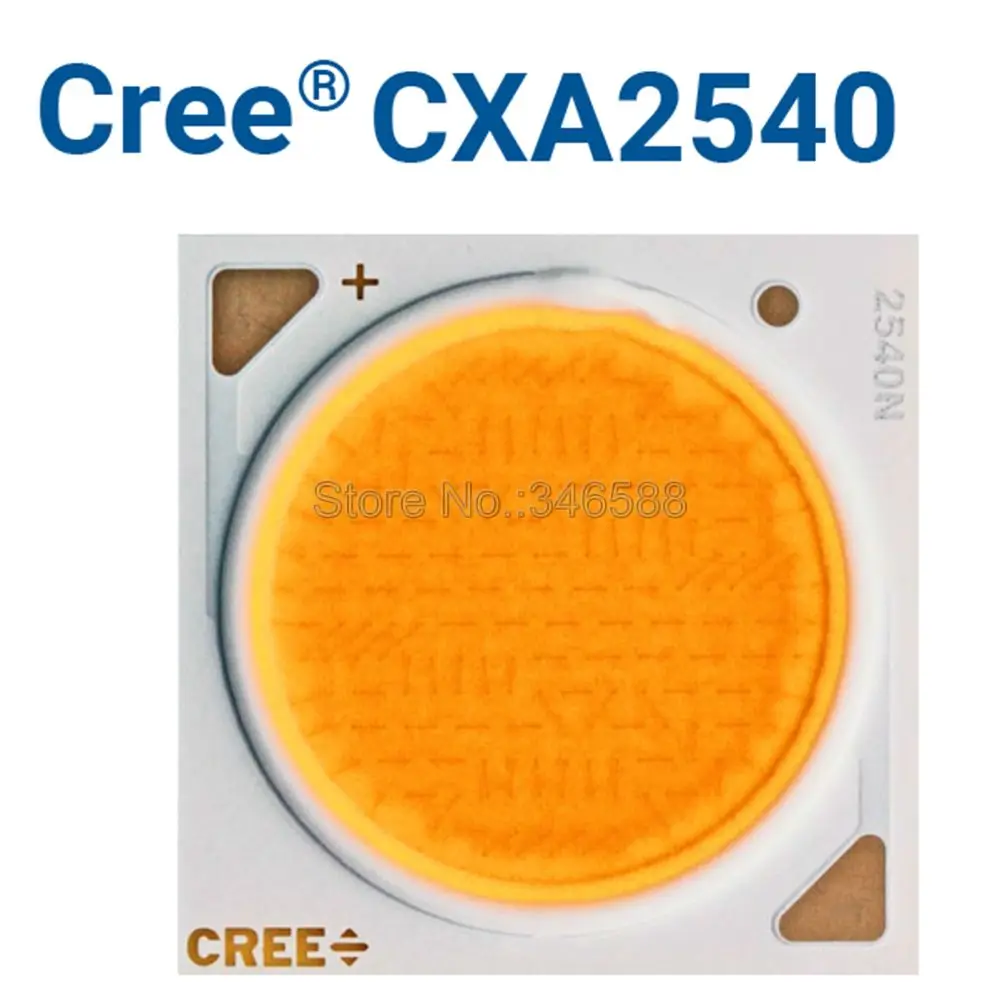 Lâmpadas Led e Tubos 2 pcs cree cxa2540 cxa Base : Point Touch