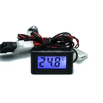

Flow Scout Meter with Digital Thermometer For Water Liquid Cooler System CPU