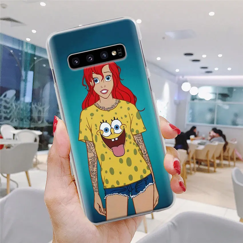 Алиса Ариэль Жасмин силиконовый чехол для телефона для samsung Galaxy S10e S10 плюс S7 S8 S9 Plus Note 8 9 M10 M20 M30 жесткий чехол Coque