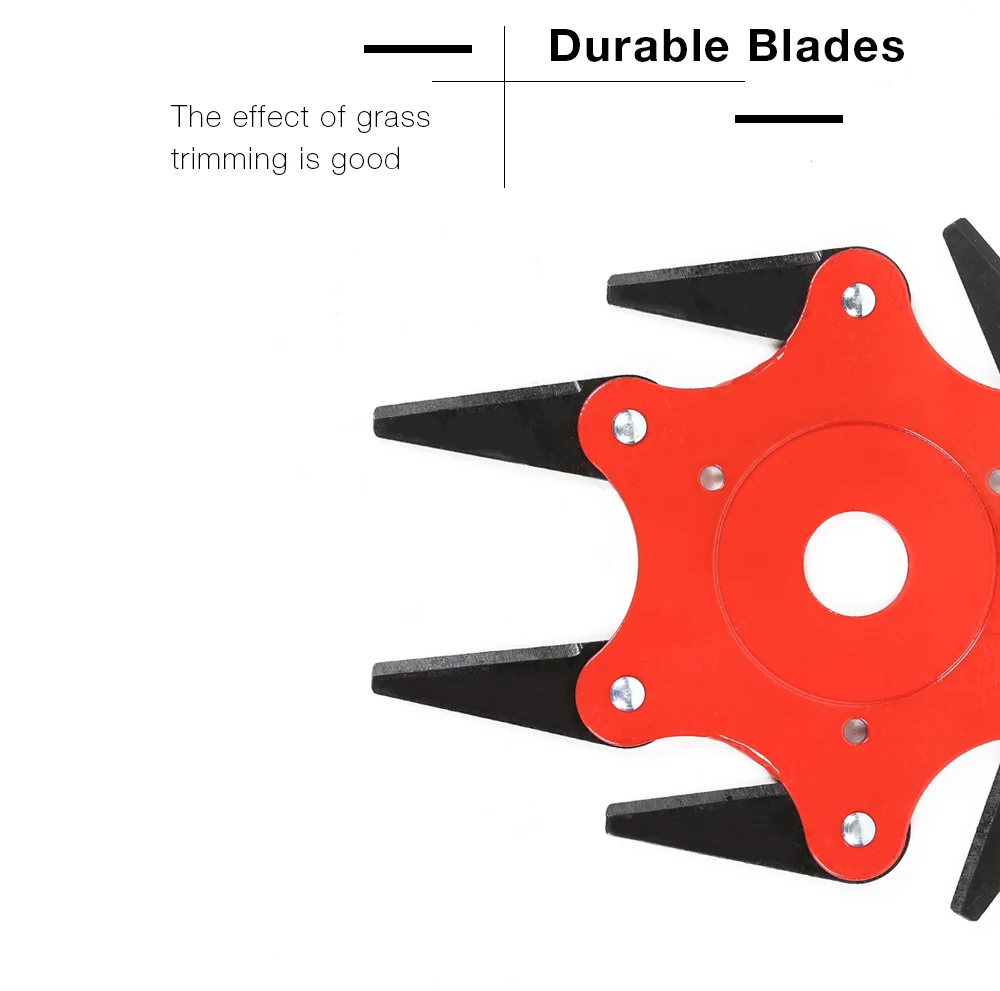 3/5/6 зубов кусторез металлические лезвия Головка триммера для газонокосилки садовый электротриммер головка практичный садовый инструмент