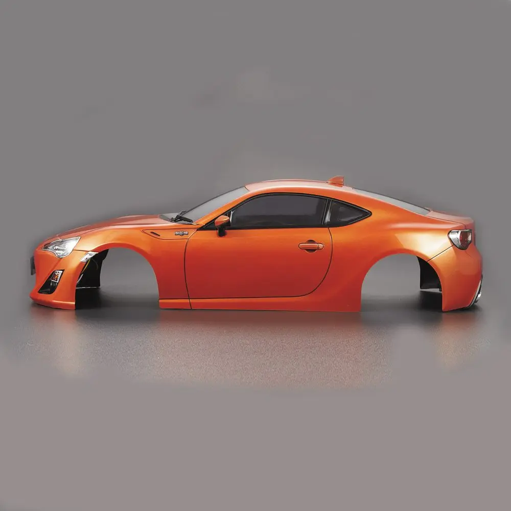 Killerbody 86 готовые RC автомобильные корпусные корпусы металлические-оранжевые печатные световые ведра, собранные для 1/10 электрического автомобиля