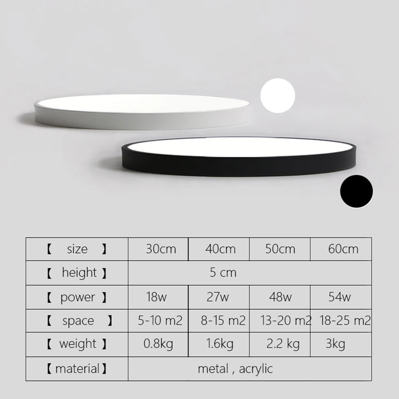  ultra-thin LED ceiling lighting ceiling lamps for the living room chandeliers Ceiling for the hall  - 32825899938