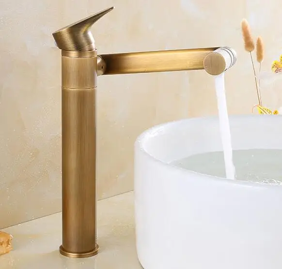 Rotating Basin faucet brass bathroom faucet single handle torneiras