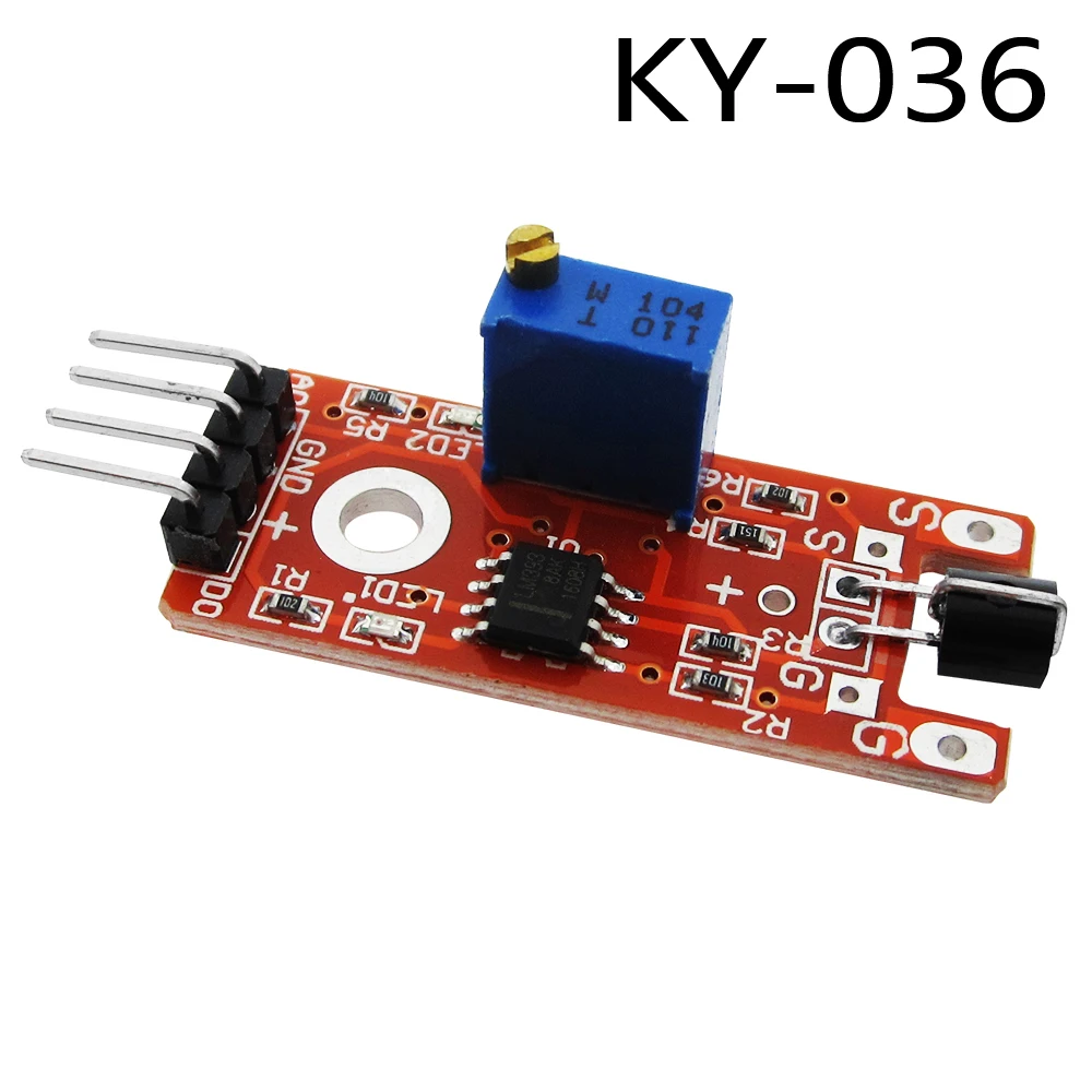 KY-036 Human Body Touch ANGEEK 5 Unidades Módulo de Sensor táctil para Arduino 