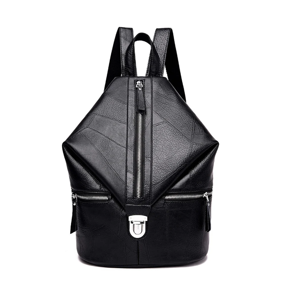 alta qualidade jovens mochilas de couro para
