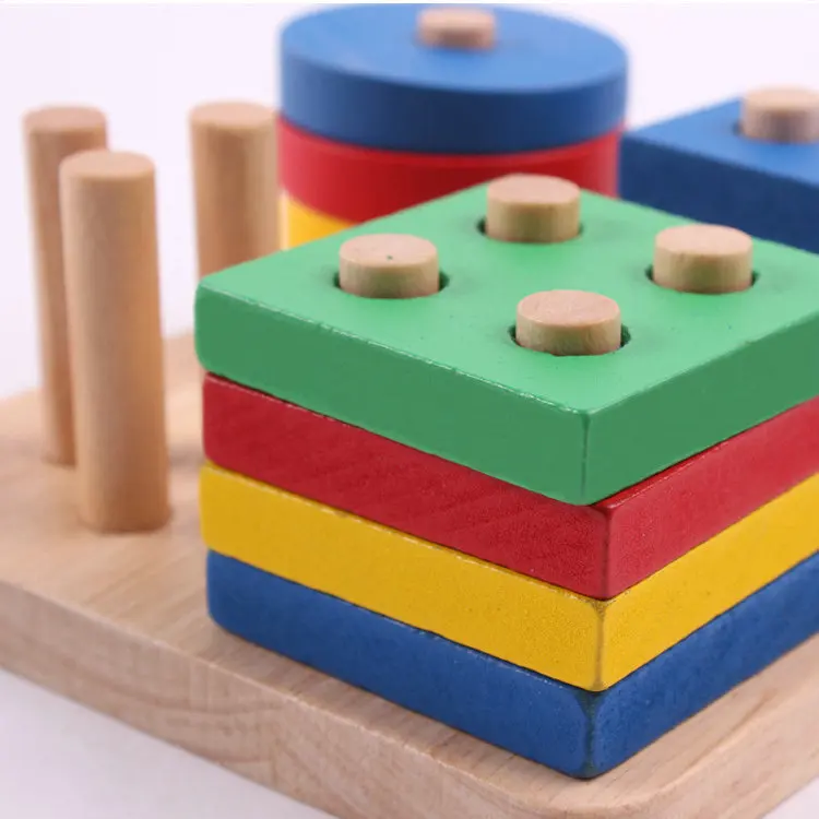 mathematics rainbow circle,wooden educational toy,digital rainbow circle,children's early education montessori teaching AIDS 