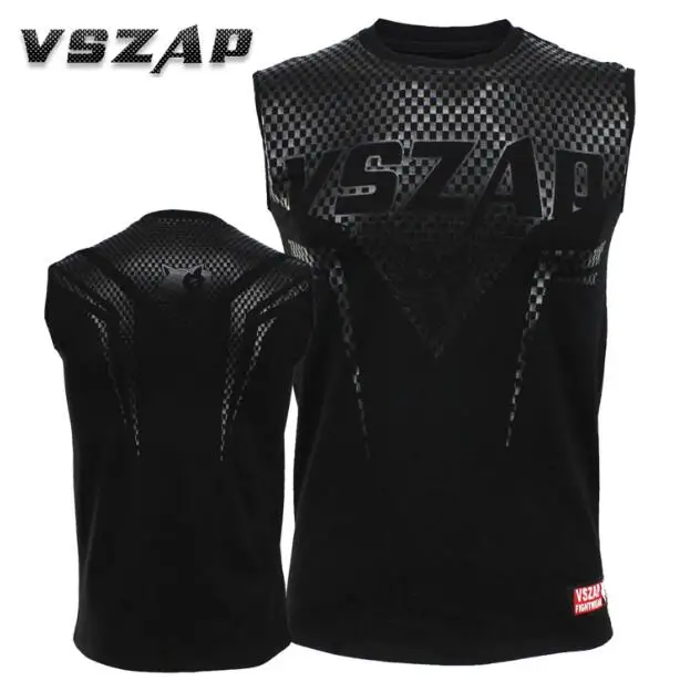 VSZAP SHARP Sleeveless vest T shirt MMA fighting Thai boxing martial