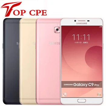 

Samsung Galaxy C9 Pro C9000 cellphone 6.0'' Super AMOLED Snapdragon 653 Octa core 6GB RAM 64GB ROM 16MP Smartphone Mobile phone