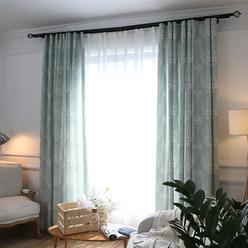 

New Cotton Hemp Girl Curtain Shading Curtain for Living Room Sunscreen Curtains for Bedroom Print Curtain Window Yarn