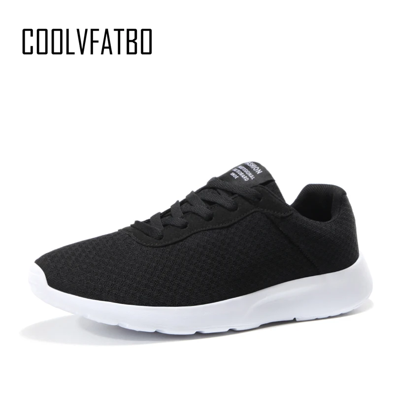 

COOLVFATBO Men's Breathable Soft Black Casual Shoes Male Adult Shoes Chaussure Homme Tenis Masculino Adulto Zapatos Krasovki