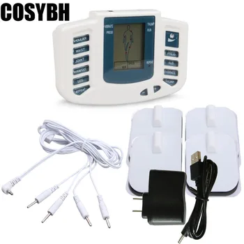 

2017 New 4-Way Pin& 4 Pads Therapy Tens Relax Muscle Health Slimming Electric Relaxation Body Massager