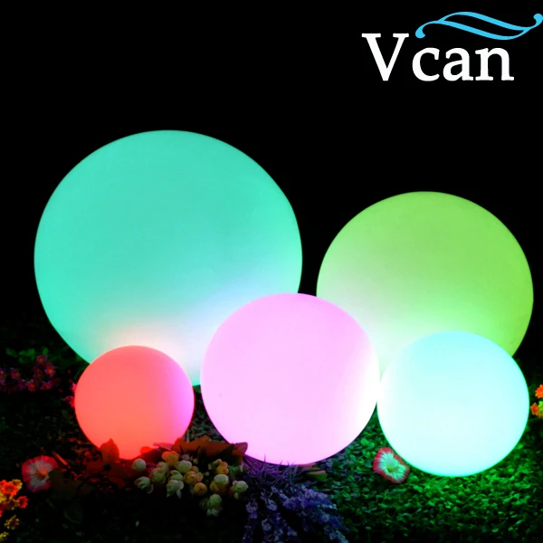 Buy  30cm LED Glow Ball Light Color Changing remote control waterproof ip68 VC-B300 for home or swimming