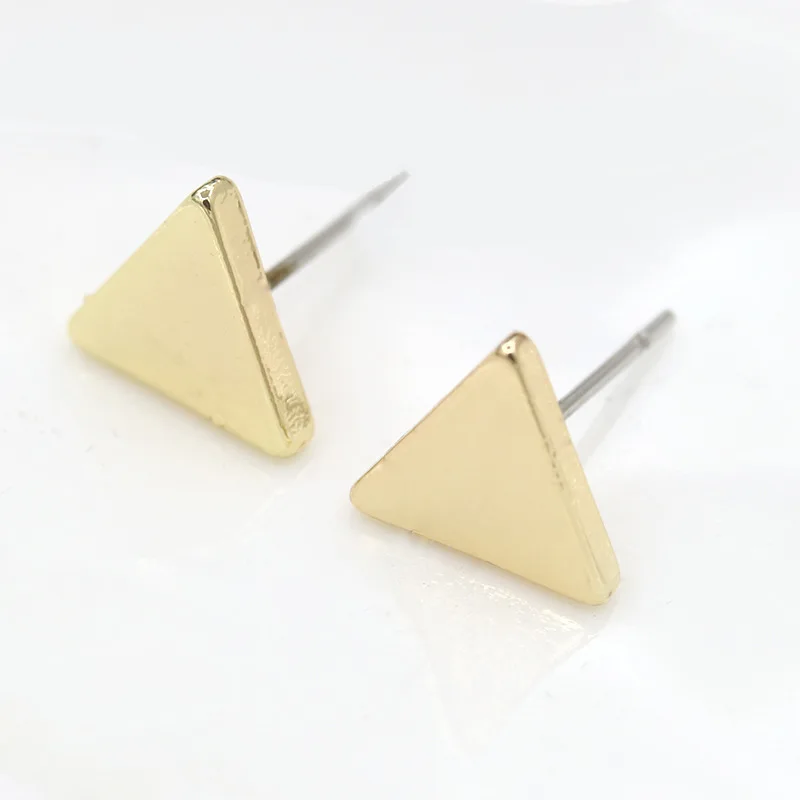 Простые геометрические треугольные Cube Серьги Y310|cube earrings|earrings earringtriangular earrings |