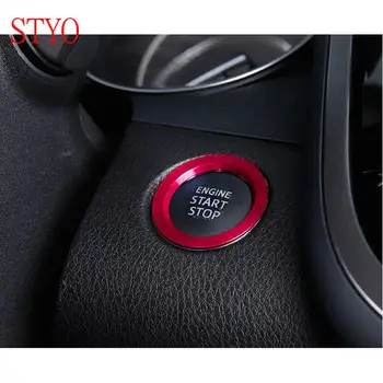 

STYO Car Start Engine Button Replace Cover STOP Key Switch trim For CAMRY 2018 2019
