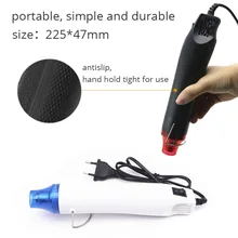 220 В Тепловая пушка для самостоятельного использования, Электрический электроинструмент, терморегулятор для горячего воздуха, фен для пайки, термоусадочный Многофункциональный термоинструмент