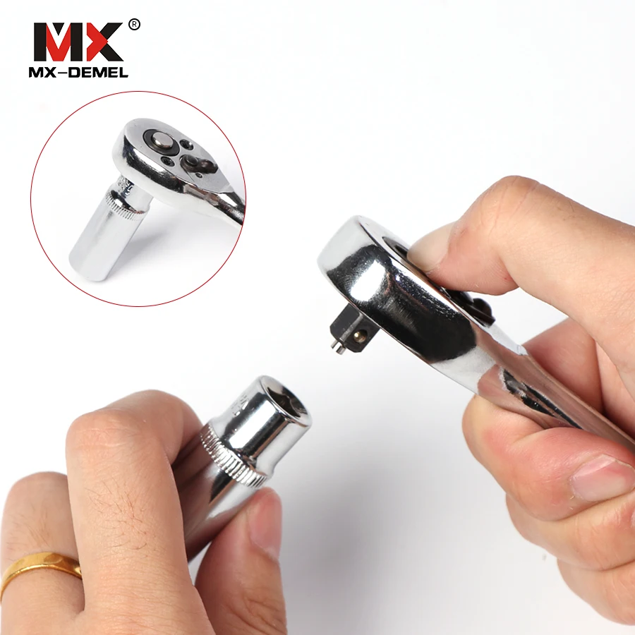 MX-DEMEL 53 pcs Combination Tool Wrench Set Car Repair Tool Sets Batch Head Ratchet Pawl Socket Spanner Screwdriver Socket Set - Image 2