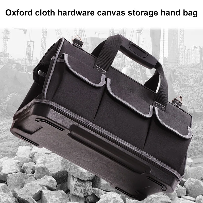 Электроинструменты аппаратные средства сумка для хранения Оксфорд ткань широкий рот работы сумка с ручками JDH99