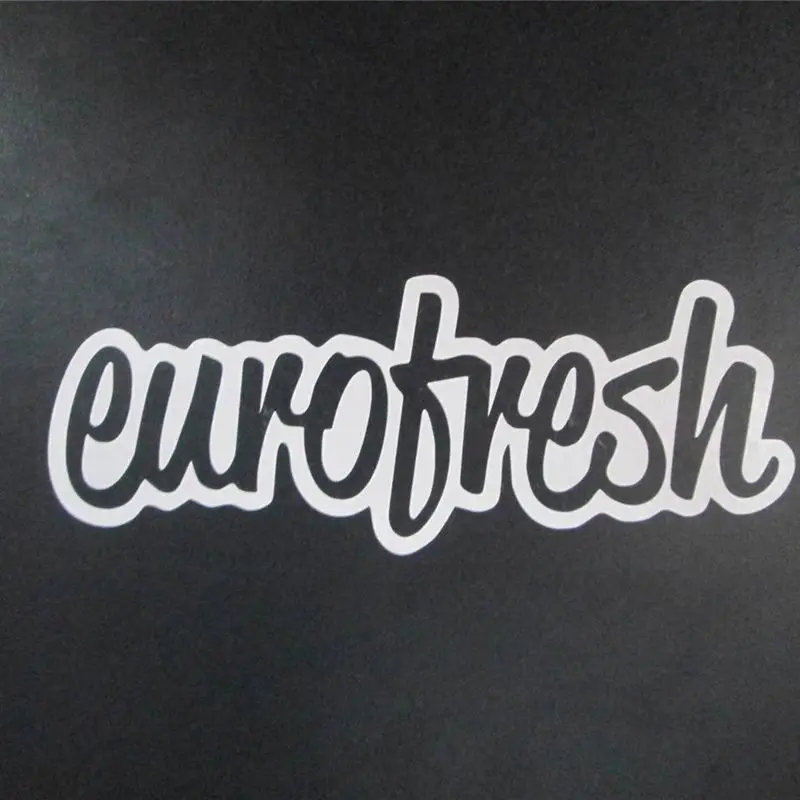 EURO FRESH For VW WINDOW STICKER VINYL DECALfor vweuro vweuro decals