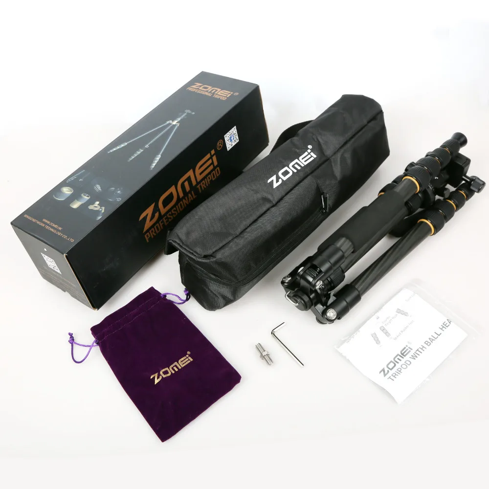 Professional Q666C portable travel carbon fiber