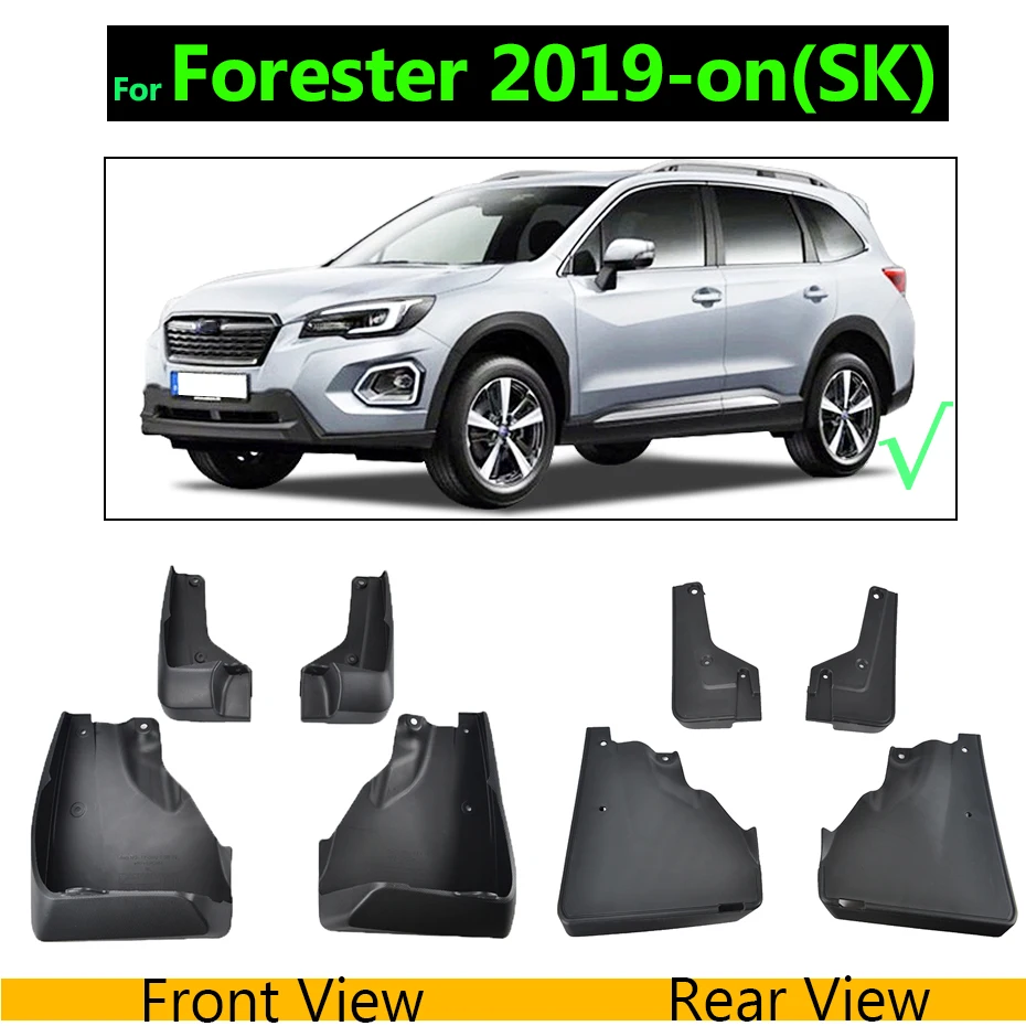 OE Styled Брызговики для Subaru Forester SH SJ SK Outback XV crosstrek Брызговики ограничители Брызговики стайлинга автомобилей