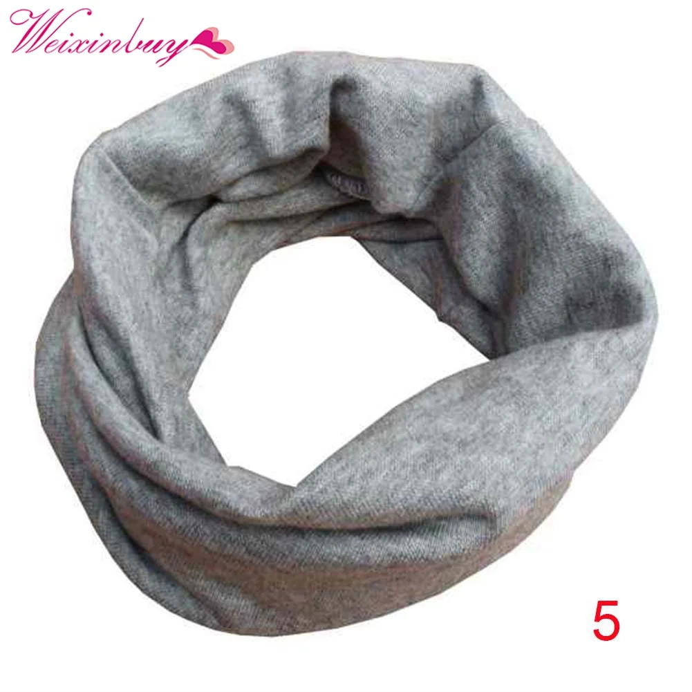

18 Color Baby Boys Girls Warm Scarf Cotton Neck Shawl Neckerchief Toddler Kids Scarves