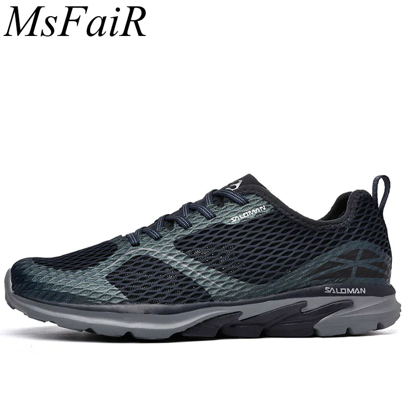 

MSFSIR 2019 Summer Breathable Mesh Men's Running Shoes Casual Fashion Sneakers For Male Athletic Walking Sport Shoes Man Brand