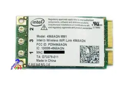 Для Intel Беспроводной-n WI-FI 4965AGN 4965 Mini pci-e 300 Мбит/с WLAN WI-FI Беспроводной карты для Dell 1501 1520 1525 6400 1720 9400 E1705