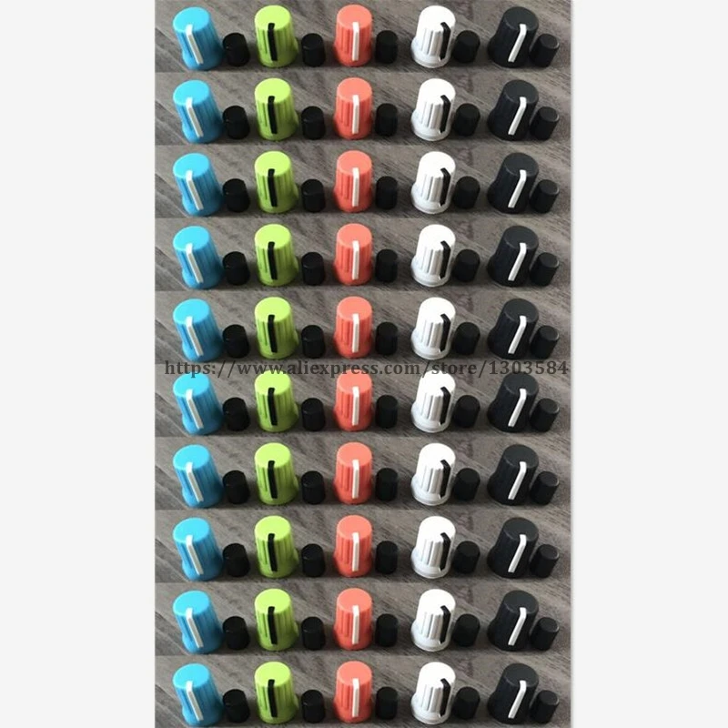 

50pcs/lot Rotary Knob NI For Traktor Kontrol Z1 Z2 S2 S4 S5 S8 DJ Controller Mixer