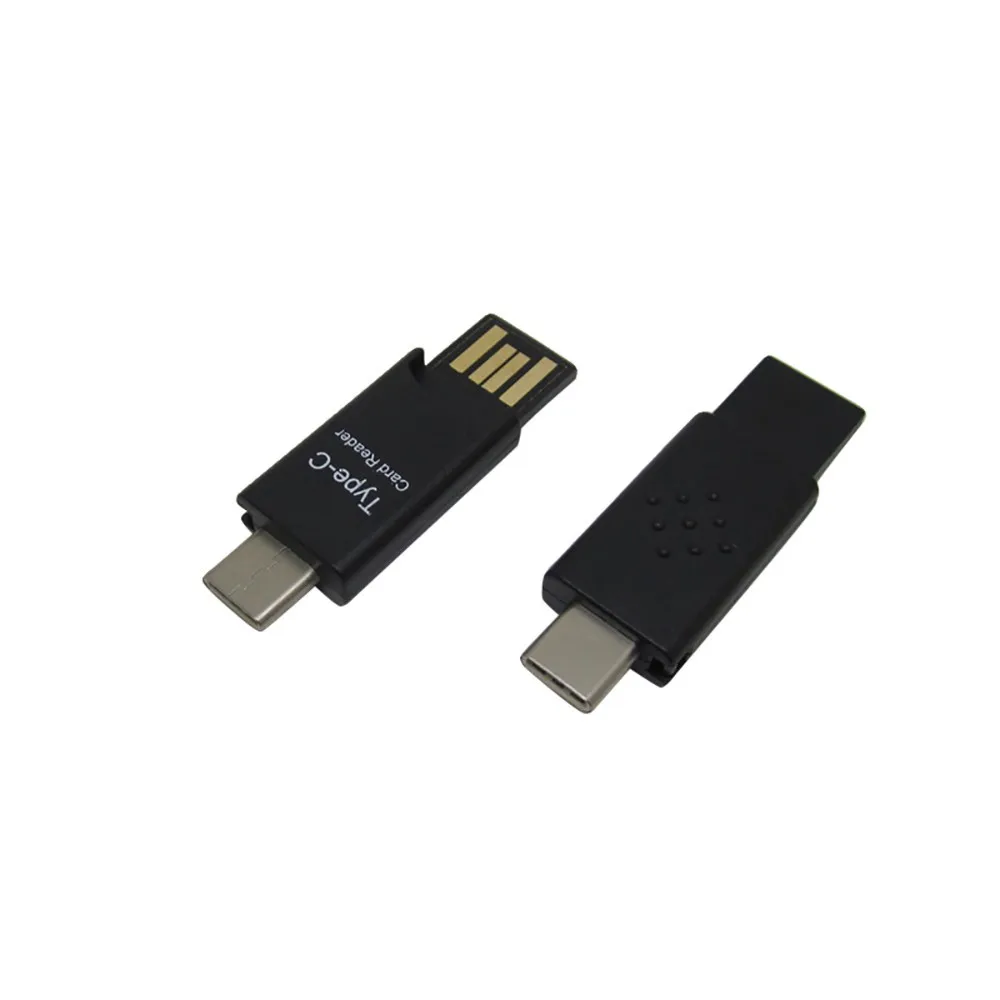 Ecosin2 USB 2.0 Тип-C HOST OTG адаптер Micro SD Card Reader 17mar21