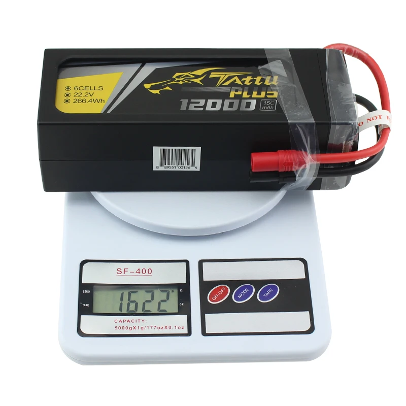 Аккумулятор TATTU PLUS 12000 мАч 15C 22 2 в 6S1P 6S FPV Lipo с разъемом AS150 для радиоуправляемого
