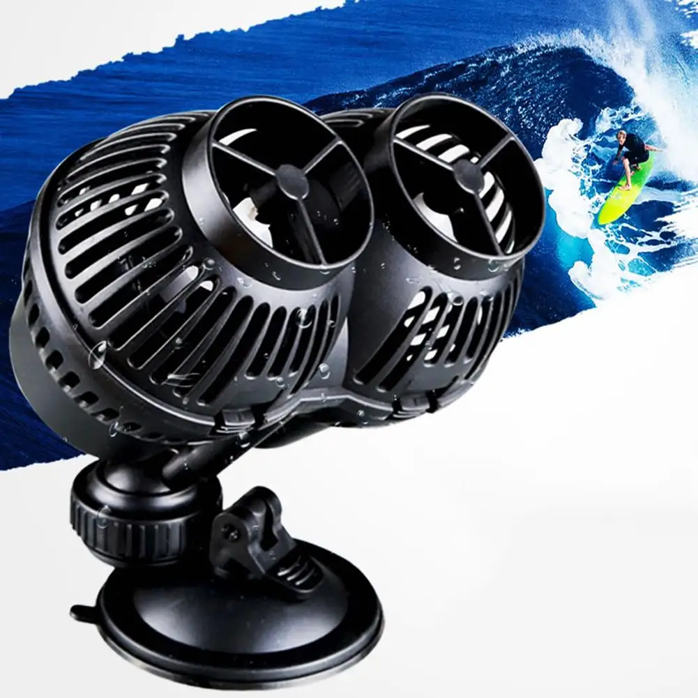 220V Double Head Aquarium Wave Maker Pump Aquarium Water Wave Maker