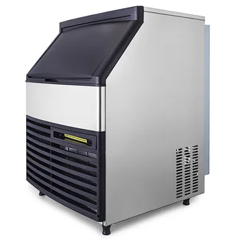 

Commercial Ice Maker Auto Clear Cube Ice Making Machine 120kg/265lbs 110V